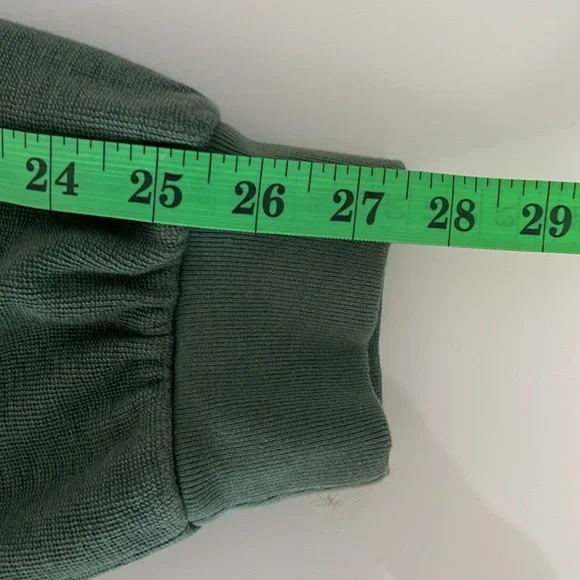 NEW / Madewell Simply Garment-Dyed Terry Zip-Up Lightweight Sweatshirt - Picture 8 of 8